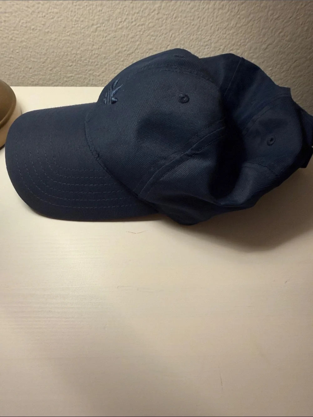 adidas Navy Trefoil Cap in Deep Blue